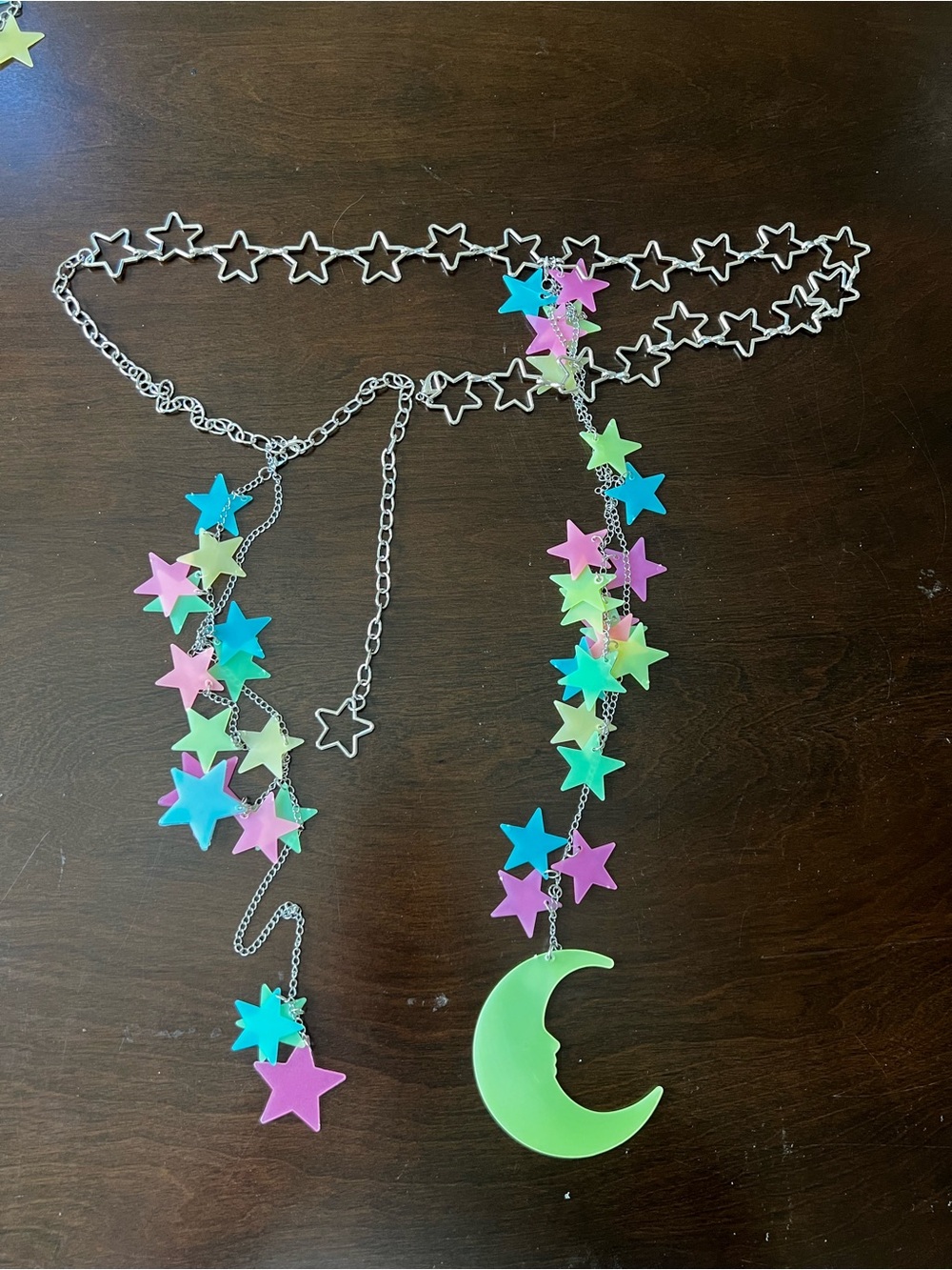 Hilary Duff Glow in the Dark Star Belt!!! Lucky Me Tour - Lizzie McGuire - Picture 7 of 9